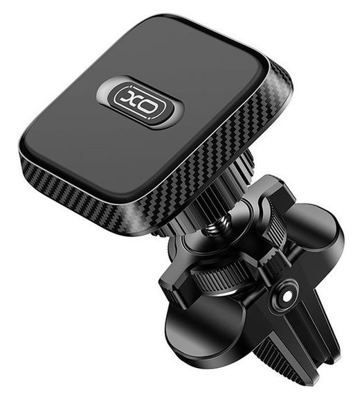 Автотримач XO C123 Air Vent Car Holder Square Magnetic Bracket Black