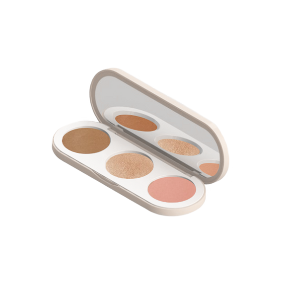 Палетка для лица Корректор Хайлайтер Румяна Peach Bite Farmasi 13 г | Зображення 3