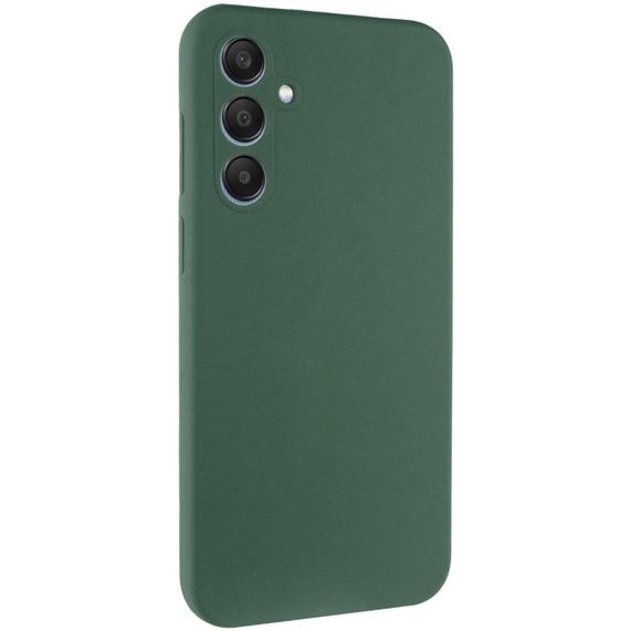 Чехол Silicone Cover Lakshmi Full Camera (AAA) для Samsung Galaxy S25 FE Зеленый / Cyprus Green