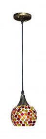 Люстра Тиффани подвесная E14 BR (BR-620S/1)