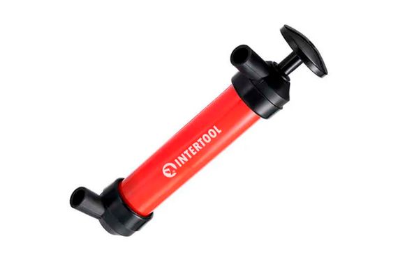 Насос ручной универсальный Intertool - для перекачки топлива × масла × воды (AT-3070)