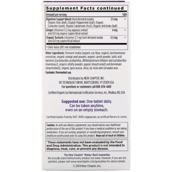 Витаминно-минеральный комплекс New Chapter 40+ Every Woman's One Daily Multi 96 Tabs NCR-00364 | Зображення 2