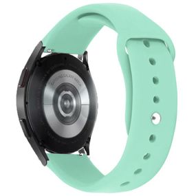 Силиконовый ремешок Sport для Smart Watch 22mm Бирюзовый / Light Turquoise
