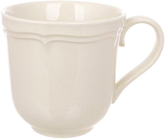 Набір 6 порцелянових кухлів "Provence Beige" 350мл, чайні чашки