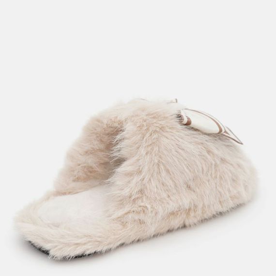 Домашні тапочки жіночі 591148 Бежеві 36-37 38-39 40-41 | Зображення 4