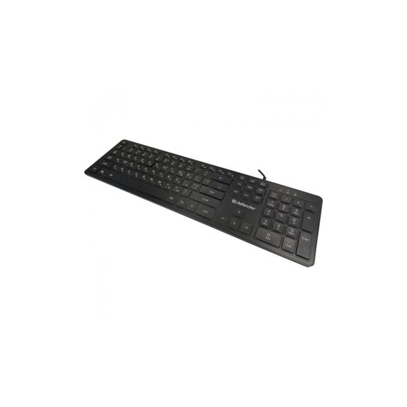 Клавіатура Defender Balance LQ LED USB UA Black (450790) | Зображення 1