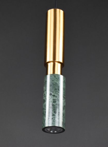 Люстра підвісна на 1 лампочку 27380 Латунь 45-150х10х10 см.