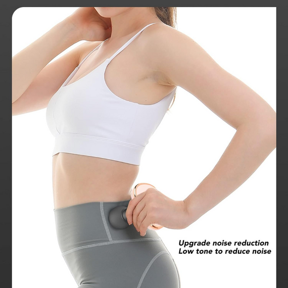 Масажер перкусійний портативний впливає на глибокі шари м'язів, USB, 5 режимів інтенсивності | Зображення 6