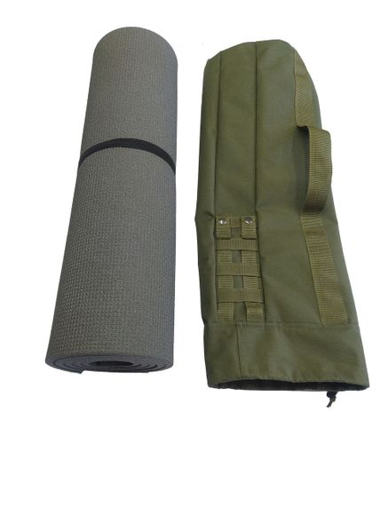 Килимок туристичний Похід 10 М&М Сірий в чохлі Вид 2 Olive Green Хакі (213777) | Зображення 1