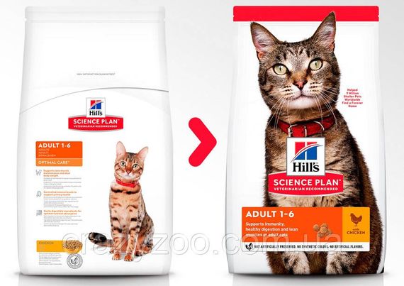 Сухий корм для котів Hill`s Chicken із куркою 15 кг 604063 | Зображення 3