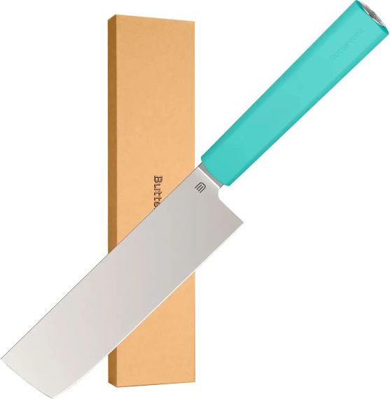 Ніж кухонний Butterfork Nakiri AR-RPM9 ABS Turquoise Green | Зображення 2