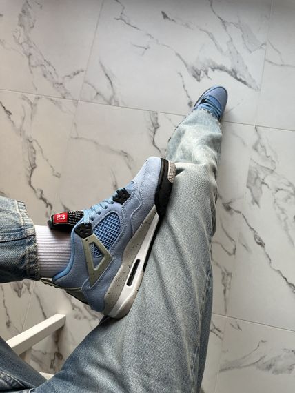 Кроссовки Jordan 4 University Blue весна/лето/осень 2031 38 23.5 см | Зображення 8