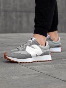 Демісезонні кросівки  New Balance колір сірий, білий