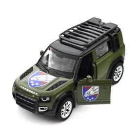 Автомодель серии "Шевроны Героев" Land Rover Defender 110 "25 ОПДБр" TechnoDrive 250289M