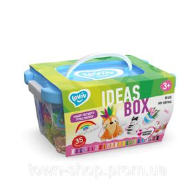 Набор легкого пластилина "Ideas box" TM Lovin