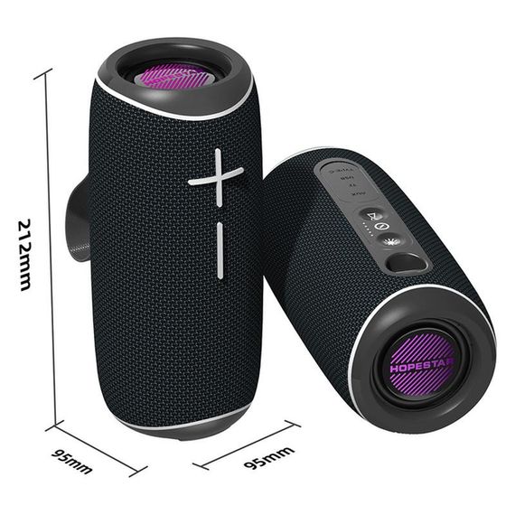 Колонка Hopestar P34 - портативна аудіо-система, чорного кольору (43426-P34_1024) | Зображення 6