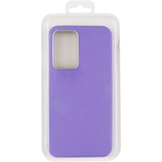Кожаный чехол Leather Case Metal Buttons для Samsung Galaxy S23 FE Light Purple | Зображення 5