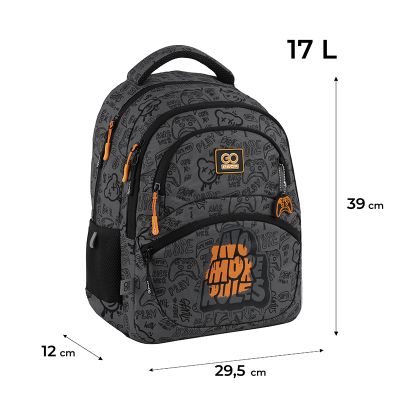 Рюкзак шкільний GoPack Education 175M-5 No More Rules (GO25-175M-5) | Зображення 7