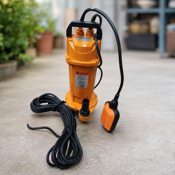 Канализационный насос для откачки чистой и грязной воды 2000W 220v 2.6HP / Погружной дренажно-канализационный насос | Зображення 2