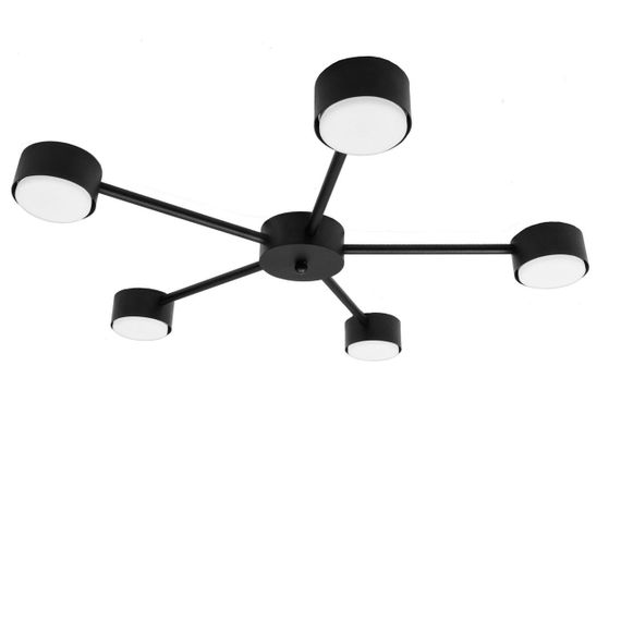 Люстра (світильник стельовий) Dots GX53 C5325 Чорний, Atmolight | Зображення 1