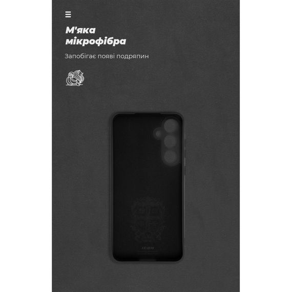 Чохол до мобільного телефона Armorstandart ICON Samsung A55 5G (A556) Camera cover Black (ARM76389) | Зображення 3