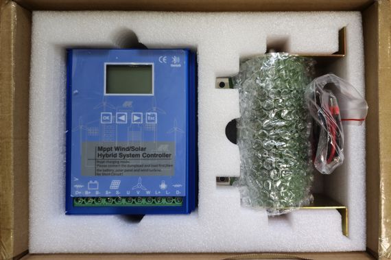 Гибридный MPPT контроллер ветер + солнце 5 квт+3 квт c Bluetooth | Зображення 3
