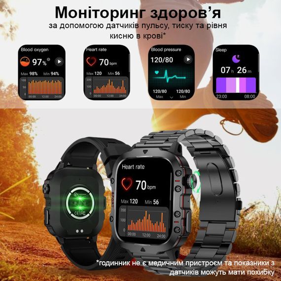 Smart Expert Nano Steel, 2 ремешка | Зображення 5