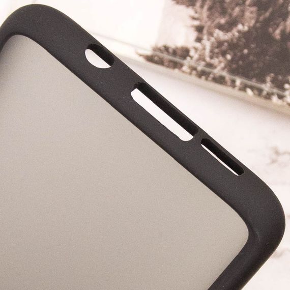 Чехол TPU+PC Lyon Frosted для Xiaomi Redmi Note 8 Pro Black | Зображення 5