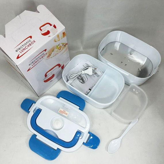 Ланч бокс электрический с подогревом Lunch Heater 220 V Pro, ланч бокс от сети. OG-946 Цвет: синий | Зображення 7