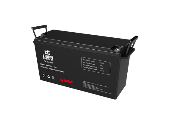 Аккумулятор MUST LiFePO4 LP1500-12200 12V 200Ah | Зображення 1