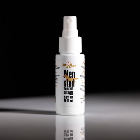 Пролонгуючий спрей-лубрикант для чоловіків - MyLove Men Stud Comfort Delay Med Spray, 50 мл | Зображення 3