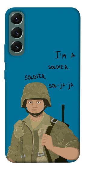 Чохол IBANAN Я солдат для Samsung Galaxy S22+
