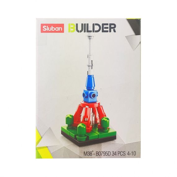Дитячий конструктор Транспорт SLUBAN M38-B0795, транспорт, фігурка  (M38-B0795D)