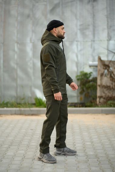 Костюм чоловічий "Reef" хакі з шевроном | Зображення 1