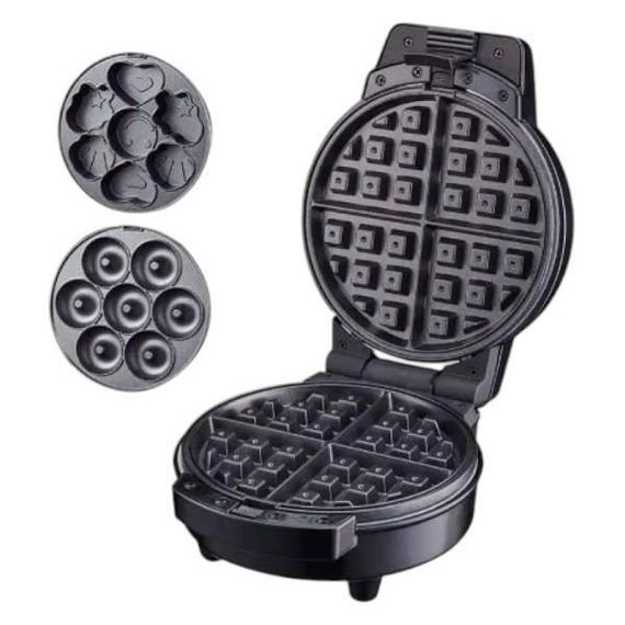 Мультимейкер со сменными пластинами 3в1 с антипригарным покрытием 600Вт Sokany SK-08006