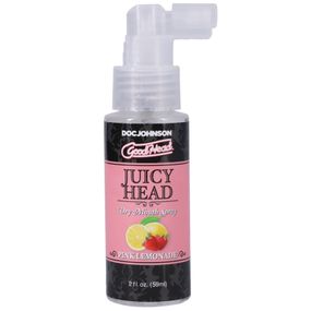 Зволожуючий оральний спрей Doc Johnson GoodHead Juicy Head Dry Mouth Spray, Рожевий лимонад