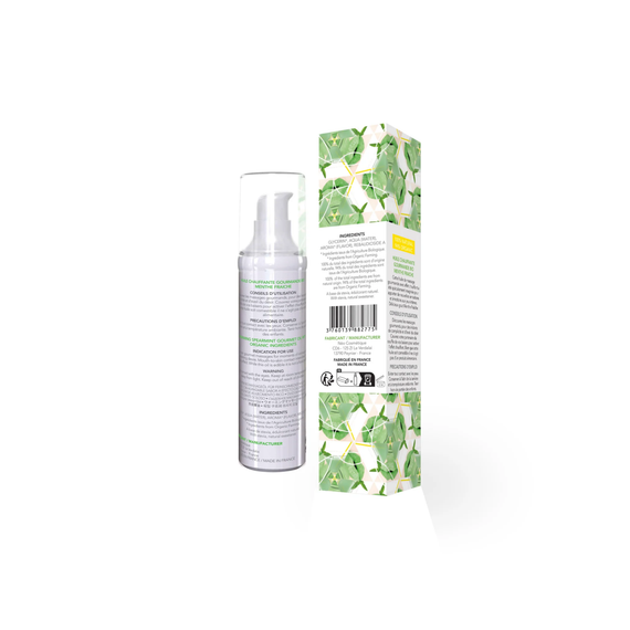 Масажна олія EXSENS Organic Spear Mint 50мл розігрівальна, без цукру, без парабенів, їстівна | Зображення 1
