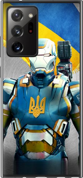 Чехол на Samsung Galaxy Note 20 Ultra Украинский киборг "980u-2051-17620"