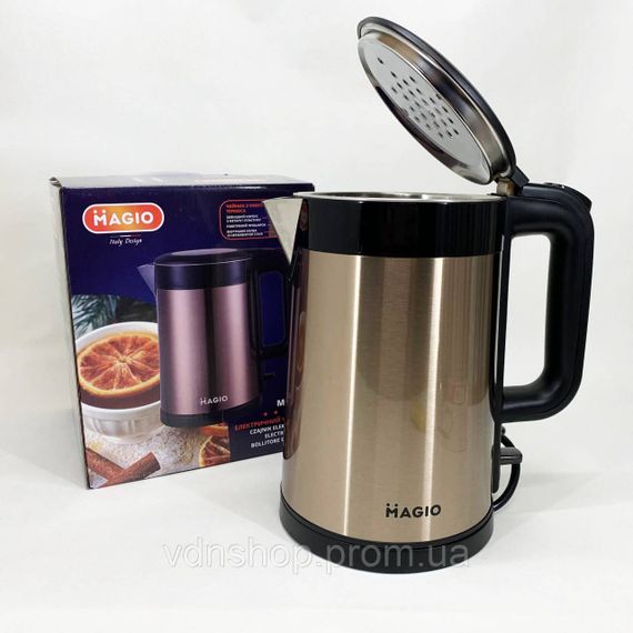 Чайник для бытового использования, Электрический чайник с индикацией включения дисковый OV-44