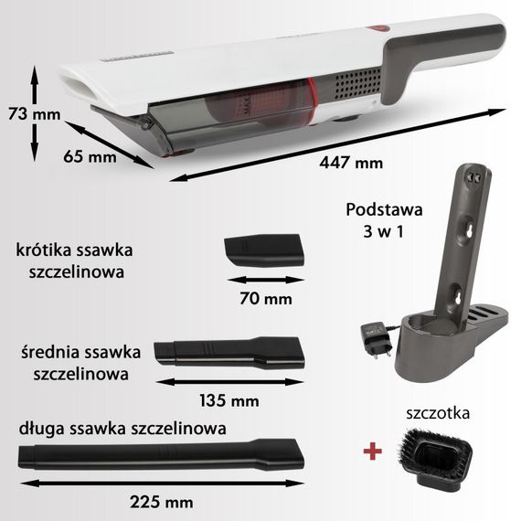Ручний бездротовий пилосос ProfiCare PC-AKS 3102 | Зображення 3