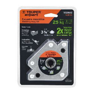 Угольник магнитный для сварки, 45°, 90°, 135°, 8 см, 25 кг Truper ( ESM-3X ) | Зображення 1