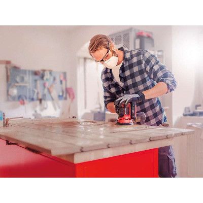 Шлифовальная машина Einhell TE-RS 18LI - Solo 18В, 125 мм, 14000-22000 дв/мин, (без АКБ и ЗУ) (4462010) | Зображення 5