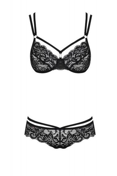 Комплект Obsessive 860-SET-1 2 pcs set black L / XL, Черный, L/XL | Зображення 2