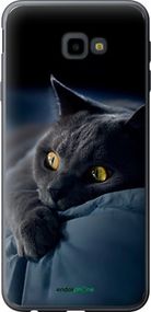 Чохол на Samsung Galaxy J4 Plus 2018 Димчастий кіт "825u-1594-2448"