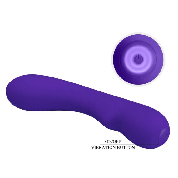 УЦЕНКА - Перезаряжаемый вибратор PRETTY LOVE - Matt Purple, DIS-BI-014667-3 Sex Aura | Зображення 8