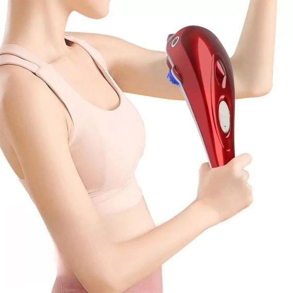 Інфрачервоний масажер для тіла "Дельфін", від мережі, RF-889 (DL117) / Ручний вібромасажер для спини | Зображення 4