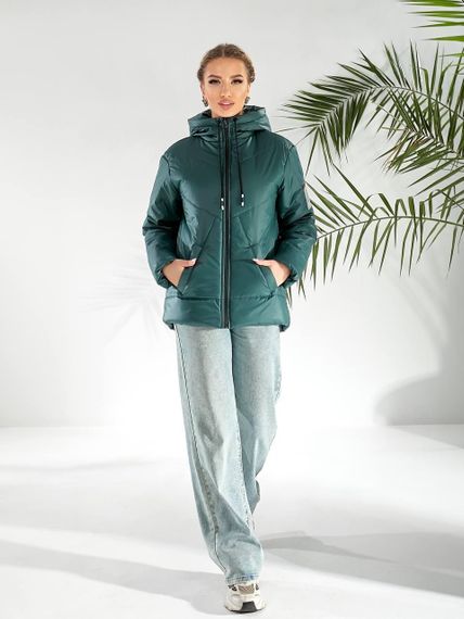 Утеплена куртка, арт.417/1, пляшка | Зображення 2
