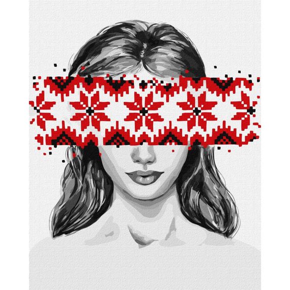 Картина по номерам "Оберег" ©alina.slobodian.art Идейка KHO2561 40х50 см