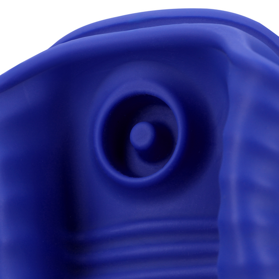 Мастурбатор с имитацией постукивания, синий Loveline (Нидерланды) Sex Aura | Зображення 4