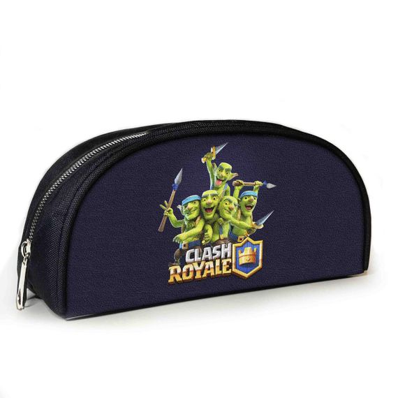 Пенал школьный с принтом Clash Royale 23х10х8 см детский для девочки,мальчика (3989)